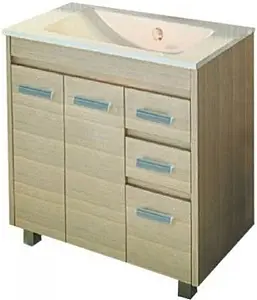 Тумба-умывальник напольная Comforty Марио 90 сосна лоредо 00004152033CF Тумба-умывальник напольная Comforty Марио 90 сосна лоредо 00004152033CF, 1