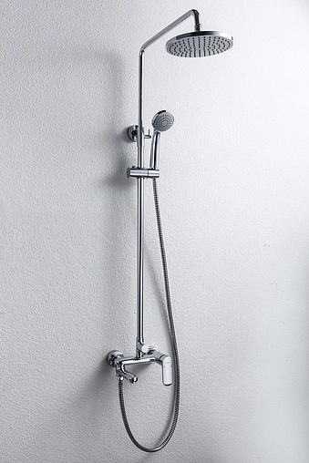 Душевая система со смесителем для ванны Bravat Opal F6125183CP-A1-RUS