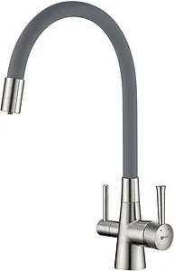 Смеситель для кухни с подключением к фильтру Lemark Comfort никель/серый LM3075BN Смеситель для кухни с подключением к фильтру Lemark Comfort никель/серый LM3075BN, 1