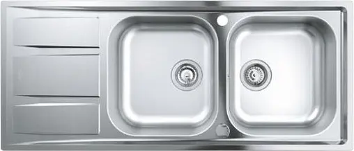 Мойка кухонная Grohe K400-116 нержавеющая сталь 31587SD0
