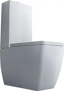 Унитаз-компакт Kerasan Ego белый 321701+318101 Унитаз-компакт Kerasan Ego белый 321701+318101, 1