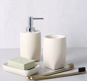 Дозатор для жидкого мыла Fixsen Balk бежевый/хром FX-270-1, 3