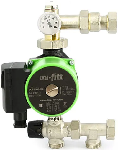 Узел насосно-смесительный с насосом SCP 25/60 130 Uni-fitt Solomix X 473S0802