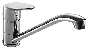 Смеситель для кухни Bravat Drop хром F74898C-2, 1