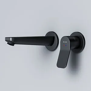 Смеситель для раковины из стены Am.Pm X-Joy чёрный матовый F85A72622 Смеситель для раковины из стены Am.Pm X-Joy чёрный матовый F85A72622, 5