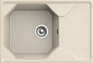 Мойка кухонная GranFest Unique U-740L бежевый Мойка кухонная GranFest Unique U-740L бежевый, 3