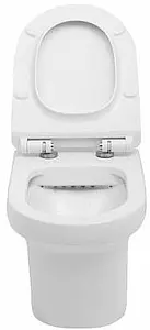 Унитаз подвесной безободковый Aquanet Nova-W Rimless белый NOVA-W Унитаз подвесной безободковый Aquanet Nova-W Rimless белый NOVA-W, 4