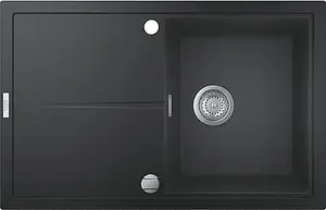 Мойка кухонная Grohe K400-78 черный гранит 31639AP0 Мойка кухонная Grohe K400-78 черный гранит 31639AP0, 1
