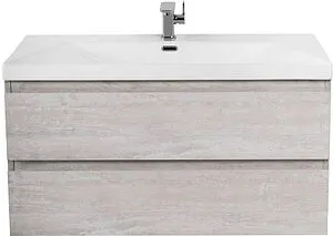 Тумба под умывальник подвесная Cezares Molveno 80 Legno Bianco MOLVENO-80-2C-SO-LB Тумба под умывальник подвесная Cezares Molveno 80 Legno Bianco MOLVENO-80-2C-SO-LB, 1