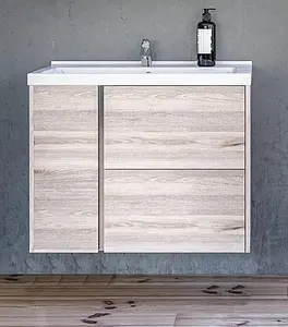 Тумба под умывальник подвесная Aquaton Стоун 80 сосна арлингтон 1A228201SX850, 3