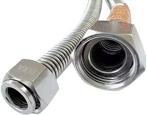 Сильфонная подводка для газа и воды Elka 2.0м x ½&quot;в x ½&quot;в 4701500138, 3