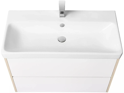 Тумба-умывальник Aquaton Сканди 90 белый/дуб верона 1A2519K0SDB20