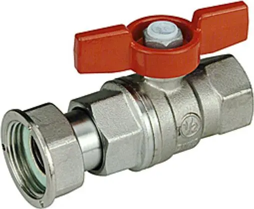 Кран шаровый с накидной гайкой ½"в x ¾"нг Giacomini R752X003