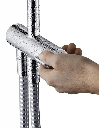 Душевая система без смесителя Hansgrohe Vernis Blend 230 1jet Reno EcoSmart хром 26099000