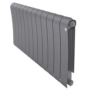 Радиатор биметаллический 12 секций Royal Thermo Infinity 500 Silver Satin RTINSS50012 Радиатор биметаллический 12 секций Royal Thermo Infinity 500 Silver Satin RTINSS50012, 1