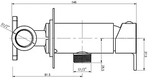 Гигиенический душ со смесителем Gross Aqua Bidet Evo чёрный матовый GA042602MB, 2