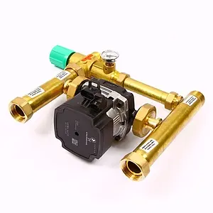 Узел насосно-смесительный с насосом Grundfos UPM3 25-70 Uni-fitt Multimix 477E1500, 5