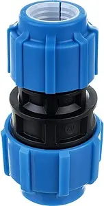 Муфта компрессионная редукционная 50мм x 40мм ТПК-Аква 50025040 Муфта компрессионная редукционная 50мм x 40мм ТПК-Аква 50025040, 4