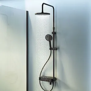 Душевая система со смесителем для ванны Am.Pm X-Joy чёрный матовый F0785A722 Душевая система со смесителем для ванны Am.Pm X-Joy чёрный матовый F0785A722, 4