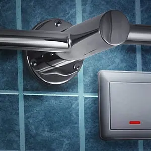 Полотенцесушитель электрический лесенка Energy Aura 1200х600 полированная сталь, 3