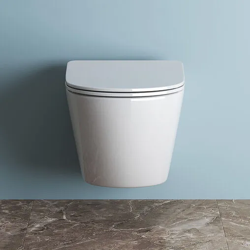 Унитаз подвесной безободковый BelBagno Uno белый BB3105CHR/SC