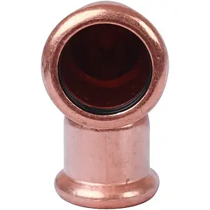 Уголок пресс двухраструбный 22мм угол 90° Sanha 6002A 16002A22 Уголок пресс двухраструбный 22мм угол 90° Sanha 6002A 16002A22, 3