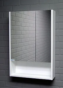 Шкаф-зеркало Айсберг Ева 50 белый DA5920HZ, 5