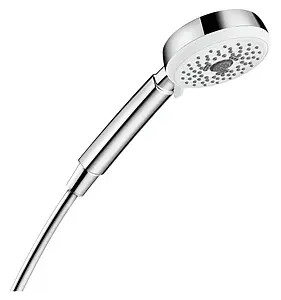 Лейка ручного душа Hansgrohe Crometta 100 Multi 3jet хром/белый 26823400 Лейка ручного душа Hansgrohe Crometta 100 Multi 3jet хром/белый 26823400, 1