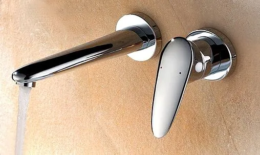 Смеситель для раковины из стены Lemark Status хром LM4426C Смеситель для раковины из стены Lemark Status хром LM4426C