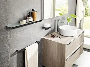 Полка Roca Tempo чёрный 817027022, 3