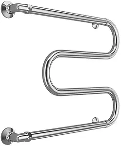 Полотенцесушитель водяной Terminus М-образный AISI 1&quot; БШ 500х600 полированная сталь 4620768880933, 1