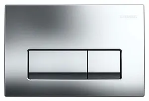 Клавиша смыва для унитаза Geberit Delta 51 115.105.21.1 хром глянцевый, 1