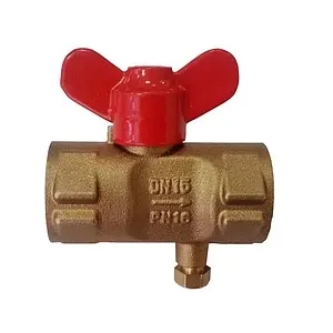 Кран для манометра трехходовой ½"в x ½"в 11б27пМ.02 Кран для манометра трехходовой ½"в x ½"в 11б27пМ.02, 1