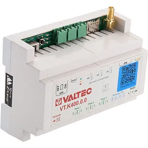 Универсальный контроллер для смесительных узлов 2 зоны НО/НЗ 230В Valtec VT.K400.0, 1