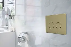 Клавиша смыва для унитаза Azario AZ-8200-0086/AZ-P57-0160 золото, 3