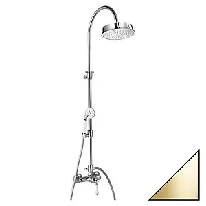 Душевая система со смесителем для душа Cezares Margot золото/белый MARGOT-CD-03/24-Bi Душевая система со смесителем для душа Cezares Margot золото/белый MARGOT-CD-03/24-Bi, 1