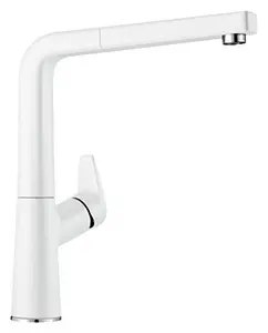 Смеситель для кухни с выдвижным изливом Blanco Avona-S белый 521280 Смеситель для кухни с выдвижным изливом Blanco Avona-S белый 521280, 1