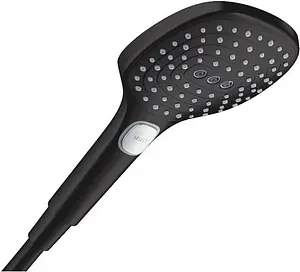 Лейка ручного душа Hansgrohe Raindance Select E 120 3jet чёрный матовый 26520670, 1