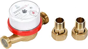 Счетчик воды Ду15 Декаст ВСКМ-15 72-15-244 Счетчик воды Ду15 Декаст ВСКМ-15 72-15-244, 1