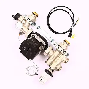 Узел насосно-смесительный с насосом Grundfos UMP3 25-70 Uni-fitt Solomix 472E1200, 3