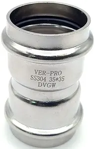 Муфта пресс соединительная 28мм Vieir VER-PRO VPS2828 Муфта пресс соединительная 28мм Vieir VER-PRO VPS2828, 2