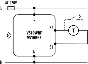Беспроводной комнатный терморегулятор ZigBee 230В Salus SMART HOME черный VS10BRF Беспроводной комнатный терморегулятор ZigBee 230В Salus SMART HOME черный VS10BRF, 5