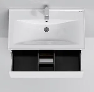 Тумба под умывальник подвесная Am.Pm X-Joy 80 белый/светлое дерево M85AFHX0802WG Тумба под умывальник подвесная Am.Pm X-Joy 80 белый/светлое дерево M85AFHX0802WG, 4