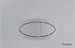 Клавиша смыва для унитаза Toni Arti Freto TA-0050 хром матовый Клавиша смыва для унитаза Toni Arti Freto TA-0050 хром матовый, 1