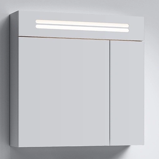 Шкаф-зеркало Aqwella Neo 80 белый Neo.04.08