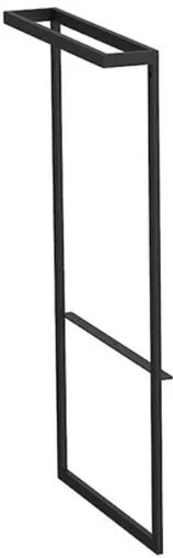 Ножка мебельная с полотенцедержателем Roca Domi чёрный A816831485