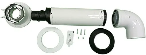 Комплект дымохода телескопический Ø 60/100мм L=310-550мм Buderus 7738112498