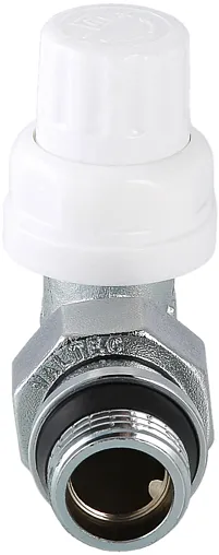 Вентиль терморегулирующий угловой ½&quot; в/н Valtec VT.031.NR.04