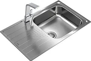 Мойка кухонная Teka Universe 50 T-XP 1B 1D MAX POLISHED нержавеющая сталь полированная 115110017 Мойка кухонная Teka Universe 50 T-XP 1B 1D MAX POLISHED нержавеющая сталь полированная 115110017, 3