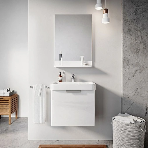 Тумба под умывальник подвесная Ravak BeHappy 53 белый X000001097